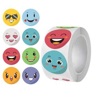 100-500pcs 어린이를위한 교사 보상 스티커 학교 귀여운 장난감 게임 태그 감사합니다 스티커 DIY 선물 씰링 라벨 편지지