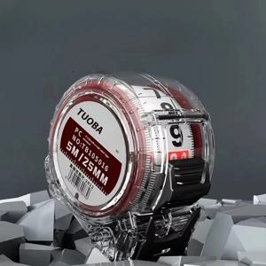 고급 줄자, 고정밀 내마모성 리트랙터블 스틸 줄자, 현장 건설 측정 도구