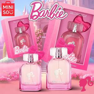 MINISO & BARBIE 여성 향수 오리지널 플로럴 프루티 디자이너 향수 여성용 스프레이 50/75ML 소녀 선물 어린이 선물
