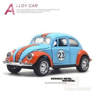 1:36 뉴 빈티지 비틀 합금 다이캐스트 클래식 모델 장난감 자동차, 문 열리는 풀백 기능, 수집용 장식품, 남자아이 장난감, 크리스마스 선물, 모델 자동차 장식품