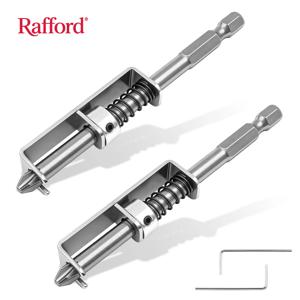 라포드 스크류 홀더 드릴 비트 필립스 안티드롭 드라이버 비트 고정 클램프 세트 전동 드릴, DIY 수리에 적합