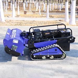 맞춤형 고품질 원격 제어 로봇 플레일 잔디깎이 4행정 엔진(과수원, 잔디밭, 삼림 제초 및 예초용)