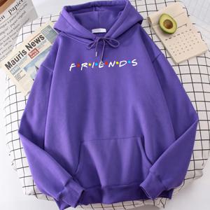 Sitcom Movie Friends Printed Mens Hoody 한국 양털 스웨터 Simple Crewneck 후드 스트리트 Oversize 가을 남성 의류