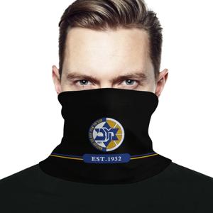 마카비 텔 아비브 FC 페이스 마스크, 심리스 터번 모자, 목 따뜻한 야외 다기능