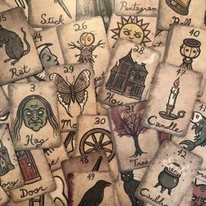 6.3*8.9cm Mildred's Secret Pocket 오라클 데크 88개 오라클 카드 디럭스 에디션