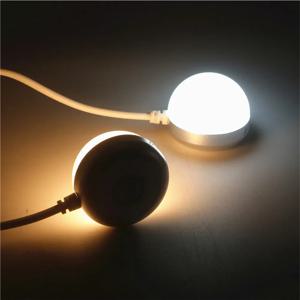 3W 5W 미니 USB LED Blub 1.5m USB 케이블 책 독서 조명 어린이를위한 스위치 자석 램프 기숙사 침실 책상 램프