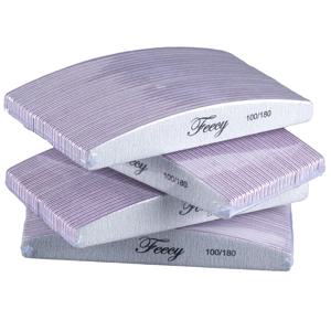 10 개/몫 네일 파일 버퍼 양면 네일 파일 버퍼 80/100/150/180/240 그릿 리마스 트리머 라임 네일 아트 Ongle 매니큐어 도구