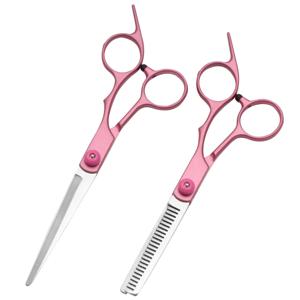 6.0 ''인치 전문 헤어 가위 얇은 절단 가위 미용 홈 살롱 견습생 일본 철강 Dropshipping C1000