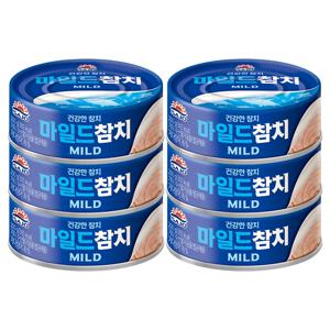 [사조공식샵] 사조 마일드참치 200g *6 캔