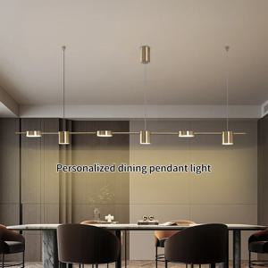 북유럽 모던 크리에이티브 식탁 천장 샹들리에 거실 식당 천장 조절 가능 샹들리에 실내 조명