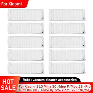 Xiaomi S10 Mijia 3C /Mop P/Mop 2S /Pro STYTJ02YM/Viomi V2 PRO/V3/SE / XMSTJQR2S 로봇 진공 청소기 용 Hepa 필터 액세서리