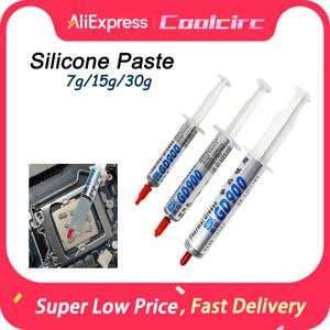 GD900 7g/15g/30g 열 그리스 붙여 넣기 전도성 실리콘 석고 방열판 화합물 CPU GPU 용 고성능 쿨러