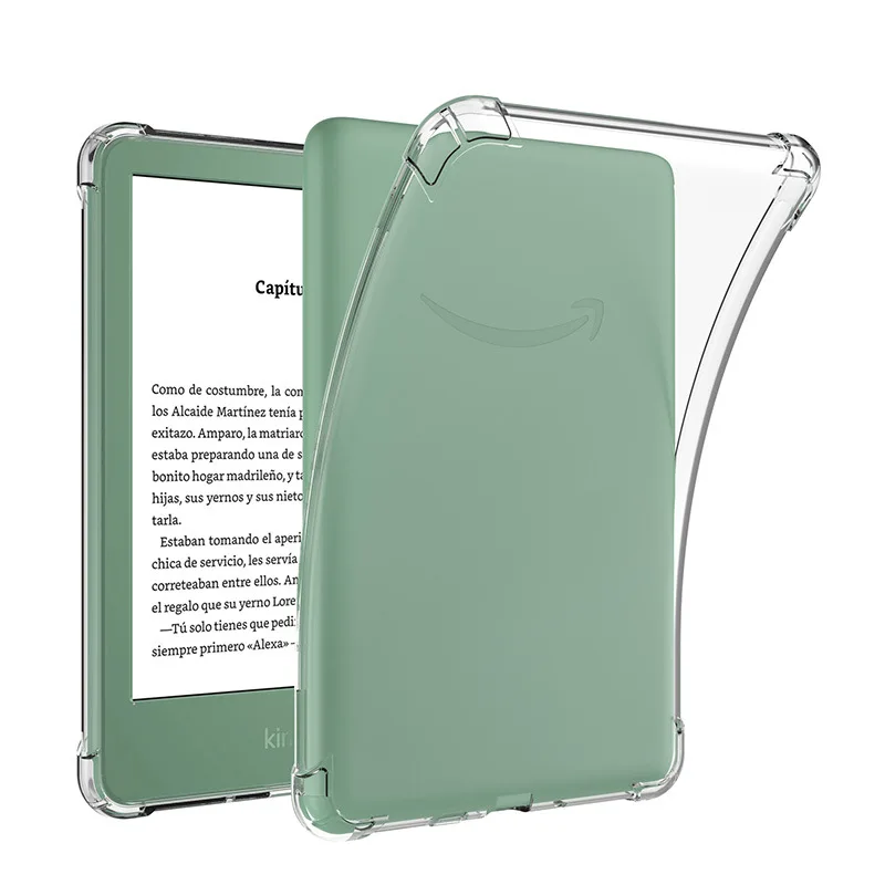 Kindle 6인치 2024용 보호 TPU 케이스 Kindle 6인치 2022용 투명 케이스 Kindle K11/K12/C2V2L3용 소프트 커버