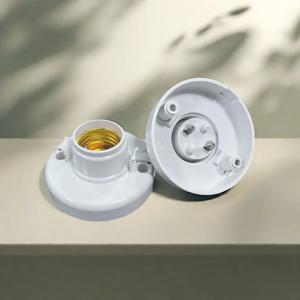 천장 조명 램프 전구 고정 베이스 스탠드, E27 나사 캡 소켓, 거치대 램프 소켓, 천장 선풍기