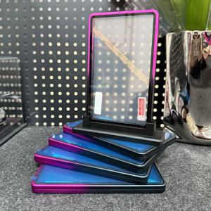 여러 가지 빛깔의 그라디언트 색상 알루미늄 합금 트레이딩 카드 보호 홀더, 35PT PSA CGC 등급 카드용 금속 케이스