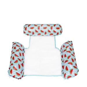 수영장 플로트 인플레이션, 3 튜브 풍선 해먹, 여름 야외 물 게임, 다기능 물 해먹, 강