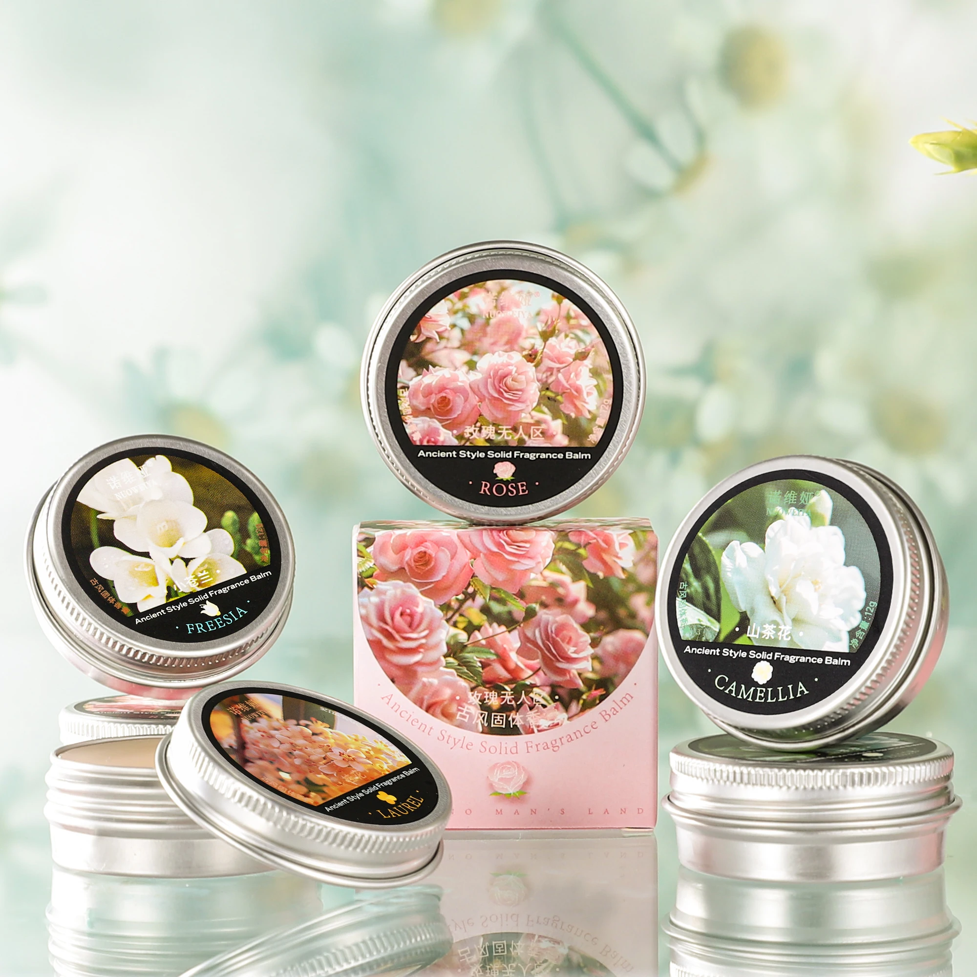 고체 연고, 지속되는 향기, 데이트에 적합, 남성과 여성 데이트 향수, 할로윈/크리스마스/휴일 선물