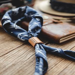 마덴 레트로 워크웨어 앵커 프린트 헤드스카프 남성 패션 액세서리 월넛 플라워 아티스틱 넥타이 코튼 스퀘어 스카프 버클