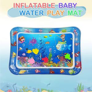 1pc 낚시 스타일 풍선 PVC 아기 놀이 물 매트 유아 패드 어린이 조기 교육 활동 장난감 매트 쿠션 어린이 선물