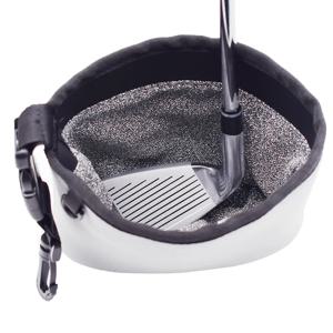 골프 클럽 청소 가방 마모 방지 장비 청소 주머니 골프 공 주최자 포켓 골프 클럽 가방 액세서리