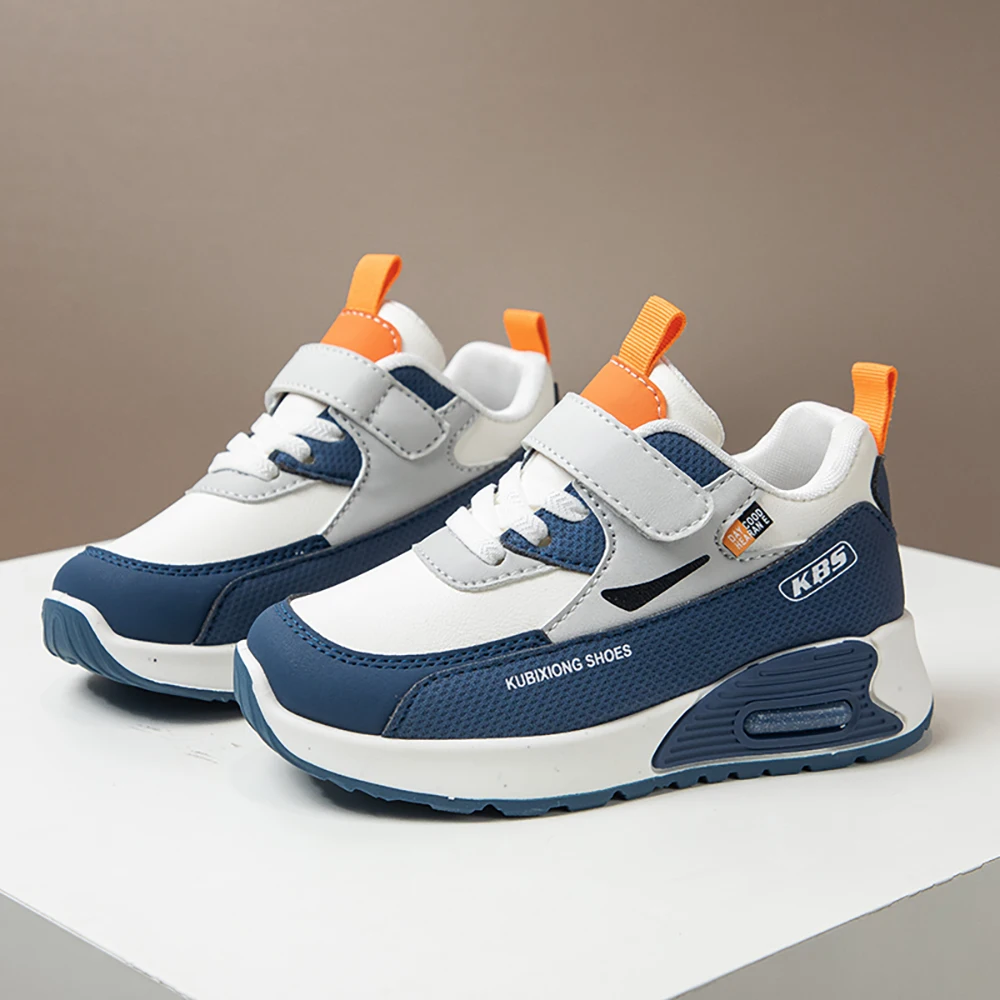 PU 가죽 스포츠 아동 운동화 2025 트렌드 패션 키즈 스니커즈 소프트 솔 야외 남아 여아 러닝화