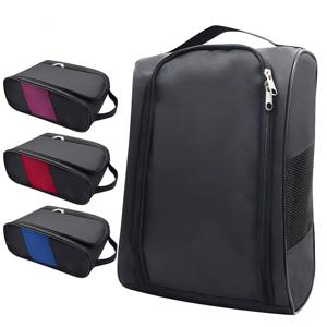 휴대용 골프 신발 가방 옥스포드 헝겊 신발 캐리어 가방 통기성 경량 골프 핸드백 방진 축구 테니스 신발 가방