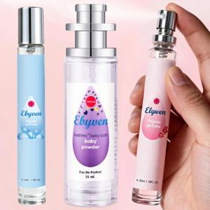 베이비 파우더 밀키 향수 향수, 마일드 유제품 아로마 여성 오 드 뚜왈렛 코롱, 자스민/바닐라/차/감귤 꽃 향수 ﻿