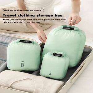 초경량 방수 드라이 백 여행용 보관 파우치 의류 정리 가방 압축 포장 큐브 캠핑 하이킹 수영용