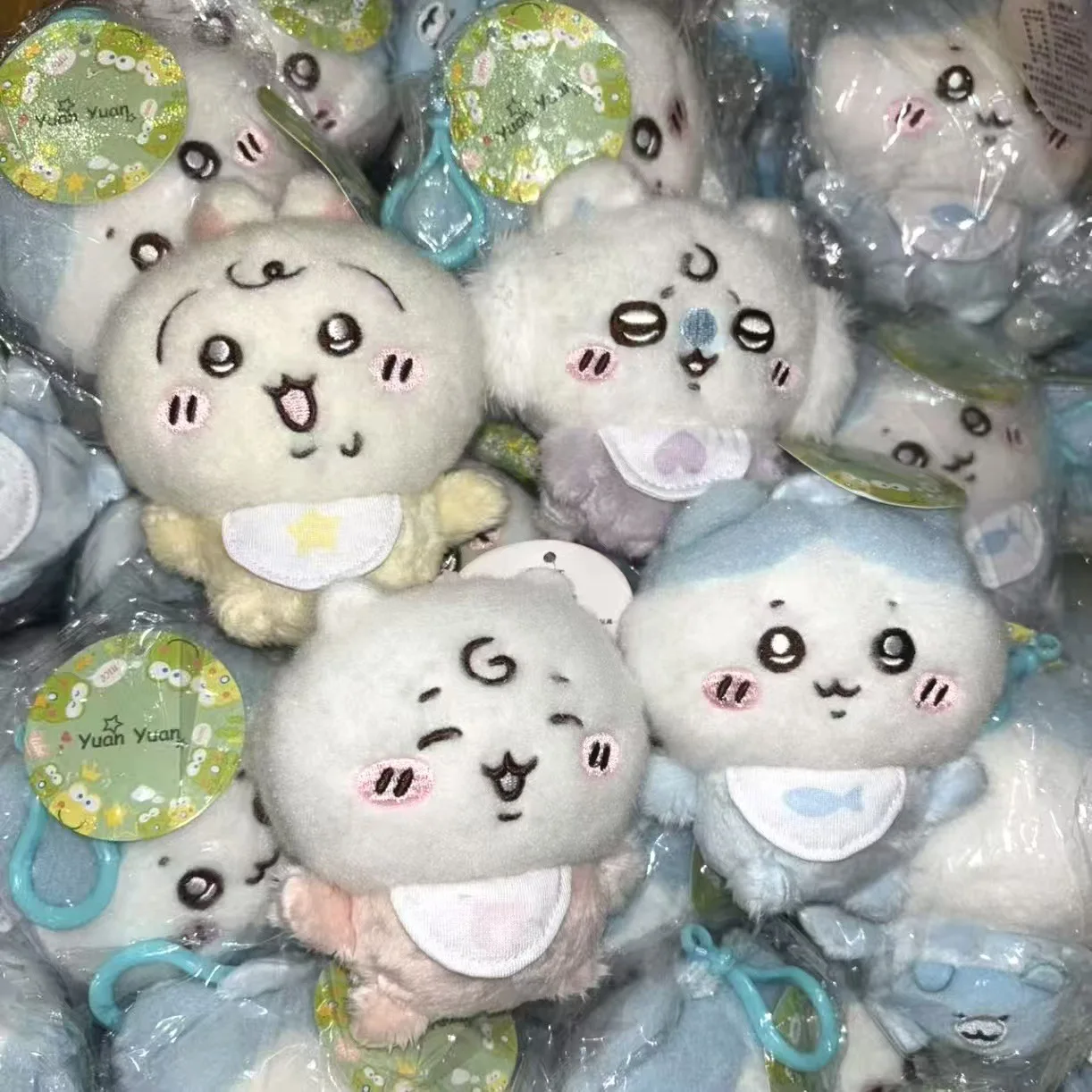 귀여운 치이카와 베이비 시리즈 우사기 하치와레 치이카와의 날으는 다람쥐 봉제 인형 키체인 펜던트, 친구들에게 완벽한 선물