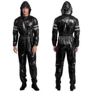 남성 안전복 공장 작업장 방수 작업복 고시인성 반사띠 후드 작업복