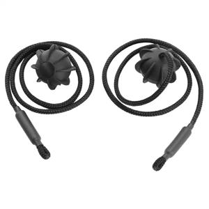 2Pcs 자동차 트렁크 볼 홀딩 코드 후면 선반 스트랩 차량 뒷문 매는 밧줄 트렁크 보관 패키지 트레이 뚜껑 로프 나일론 매는 밧줄