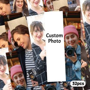 32개 맞춤형 북마크 세트, 맞춤형 이미지 디자인, 결혼식 및 홈 장식, 크리스마스 선물, 저렴한 럭셔리, 이상적