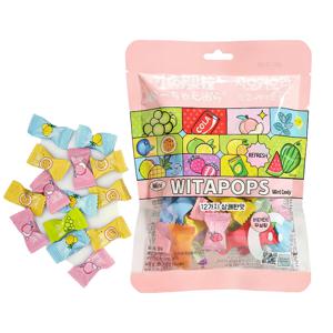 베트남 인기 무설탕 비타민C 12종 과일 믹스 샤오커오라 캔디 60g X 2팩