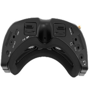 스카이존 SKY04O PRO FPV 고글 1280x720 OLED 5.8GHz 48CH 720P 60FPS 스테디뷰 DVR 헤드 트래커 (RC카, 드론, 비행기용)