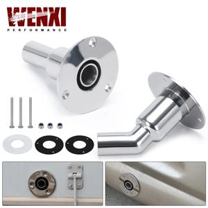 스테인레스 스틸 316 스루 선체 배기 스킨 피팅 튜브 파이프 소켓 하드웨어 부품 보트 해양 자동차 트럭 용 공기 디젤 히터