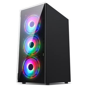 게이머용 고성능 데스크탑 풀 세트, 저렴한 게이밍 PC 컴퓨터, A8 9600, 240G SSD, A8 7680, 500G HDD, 8G RAM