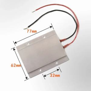 세라믹 정온 액체 공기 전기 히터, PTC 가열 플레이트, 77x62x6mm, 12V, 24V, 110V, 220V, 60C, 70C, 80C, 100C-250C, 1PC