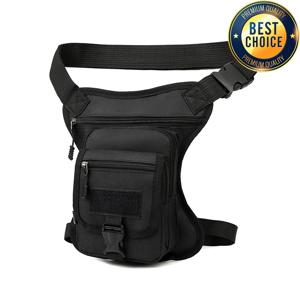 새로운 오토바이 드롭 다리 가방 위장 방수 허리 가방 야외 다기능 여행 하이킹 휴대용 오토바이 다리 가방