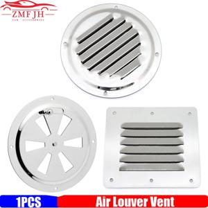 에어 루버 벤트 스테인레스 스틸 316 보트 마린 라운드 스퀘어 그릴 환기 루버 인공 호흡기 그릴 커버 사이드 노브 오픈