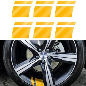 자동차 휠 반사 스티커 자동차 안전 경고 스티커 반사 보호 스트립 필름 트럭 자동차 오토바이 스티커