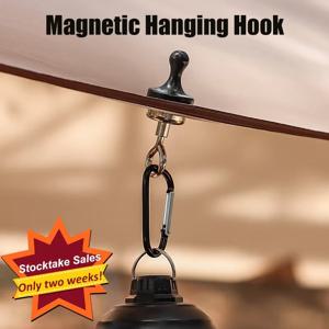 분리형 자석 훅 |   편리한 보관 텐트 고정 후크 |   실용적인 캠핑 및 하이킹 도구