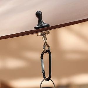 캠핑 마그네틱 후크 강력한 흡입 분리형 다기능 야외 텐트 캐노피 카라비너 ​​자석 행거 캠핑 액세서리