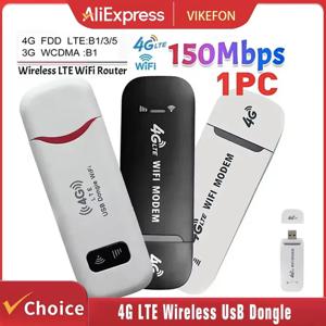 무선 WiFi 어댑터 4G SIM 카드 USB 동글 모바일 광대역 4G LTE 무선 150Mbps 모뎀 스틱 무선 라우터 홈 오피스