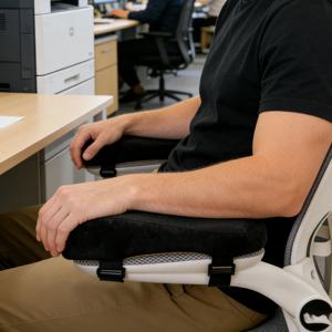 1 쌍 폼 팔꿈치 베개 의자 팔걸이 패드 지원 팔걸이 사무실 의자 팔걸이 의자 쿠션 패드 팔꿈치 릴리프