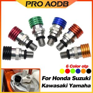 야마하 YZ TTR WR 스즈키 DRZ RM RMX RMZ 가와사키 KX KLX 혼다 CR CRF용 방수 프론트 포크 블리더 릴리프 밸브, M5x0.8