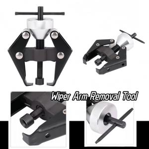 유니버설 와이퍼 암 리무버 풀러 도구 조절 가능 6-28mm 헤비 듀티 앞유리 와이퍼 블레이드 암 제거 추출기 수리 키트
