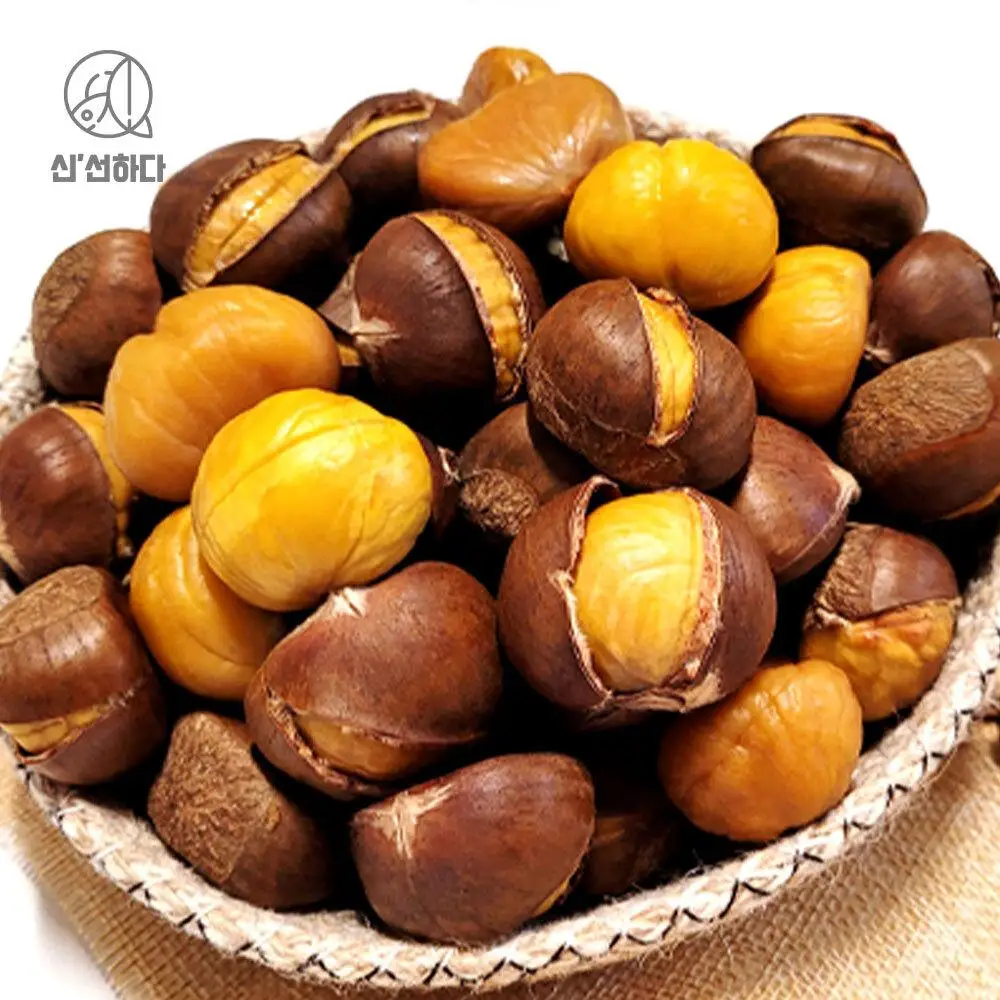[신선하다] 달콤하고 까기쉬운 햇 칼집 약단밤 1kg,2kg,3kg