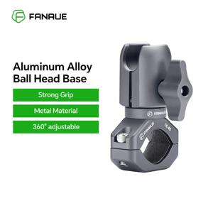 FANAUE 오토바이 휴대 전화 홀더 확장 핸들 바 후프 볼 헤드베이스 스포츠 카메라 빠른 분해 도난 방지
