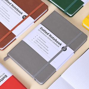 A5 노트 192 페이지 클래식 저널 점선 종이 하드 커버 비즈니스 크리 에이 티브 탄성 밴드 메모장 일기 학생 문구