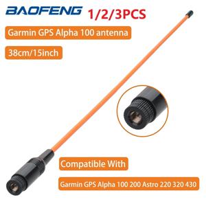 1/2/3 PCS GPS771 안테나 SMA-남성 업그레이드 38CM 휩 안테나 Garmin GPS Alpha 100 200 Astro 220 Ham Radio 용 장거리 확장